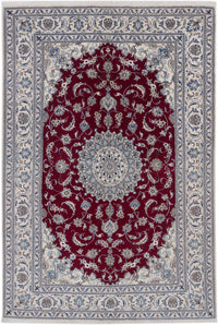 Perser Rug - Nain - 293 x 198 cm - red