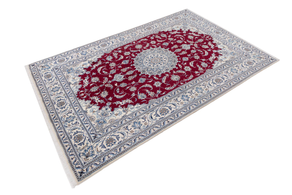 Perser Rug - Nain - 293 x 198 cm - red
