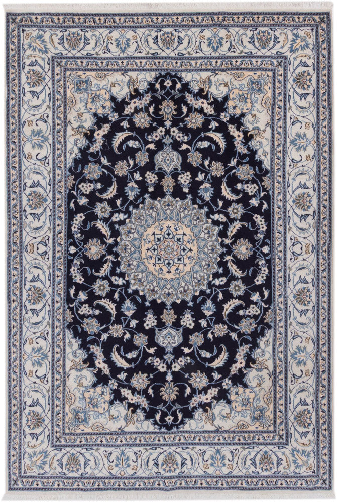 Perser Rug - Nain - 292 x 198 cm - dark blue