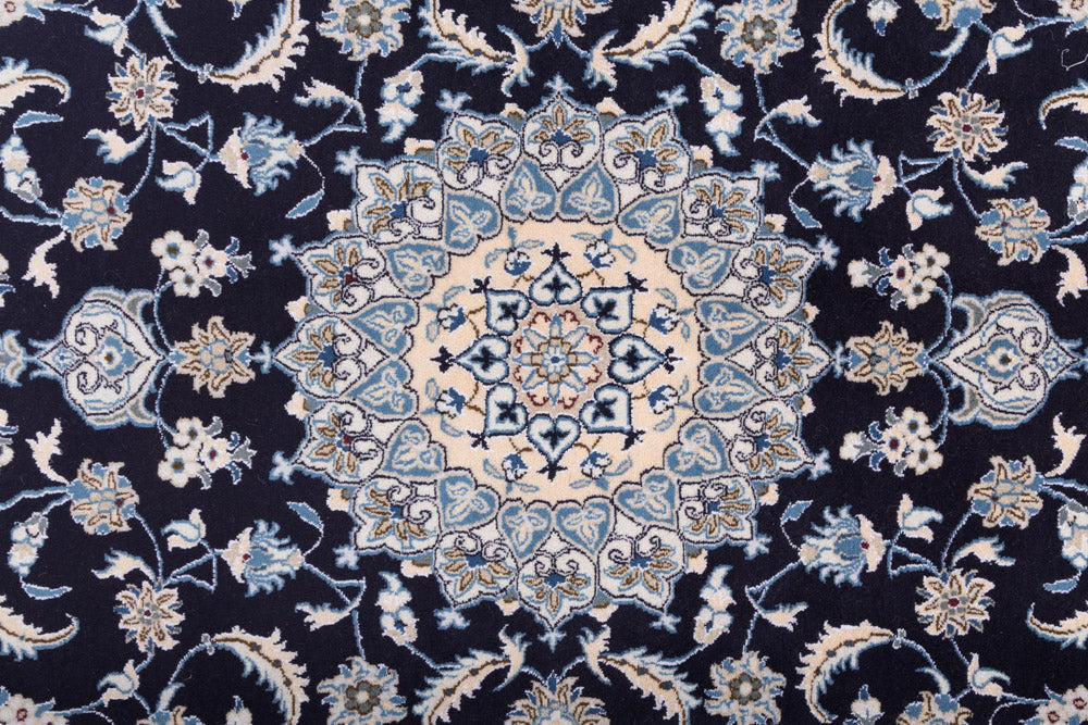 Perser Rug - Nain - 292 x 198 cm - dark blue