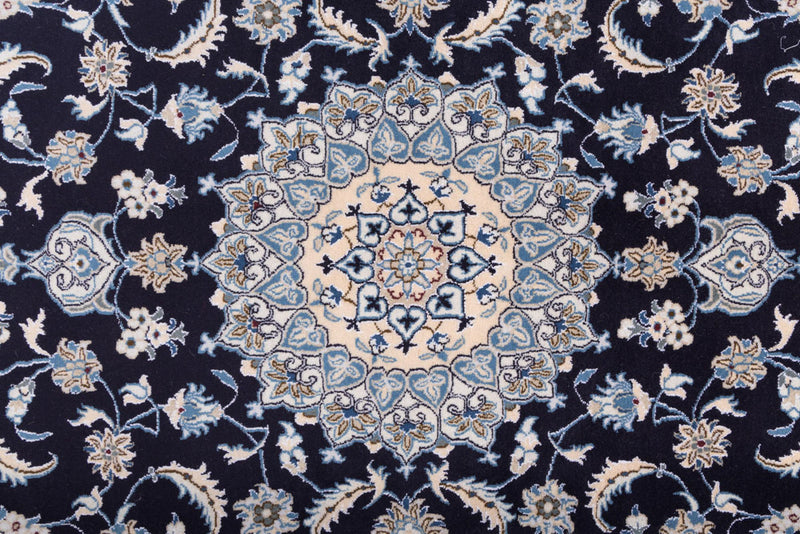 Perser Rug - Nain - 292 x 198 cm - dark blue