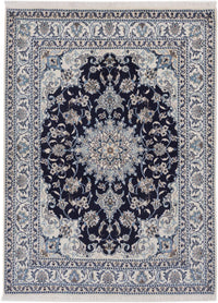 Perser Rug - Nain - 200 x 148 cm - dark blue