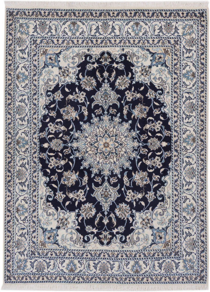 Perser Rug - Nain - 200 x 148 cm - dark blue