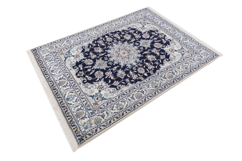 Perser Rug - Nain - 200 x 148 cm - dark blue