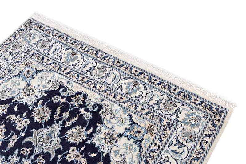 Perser Rug - Nain - 200 x 148 cm - dark blue
