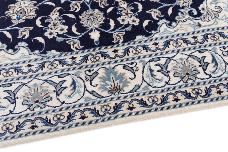 Perser Rug - Nain - 200 x 148 cm - dark blue