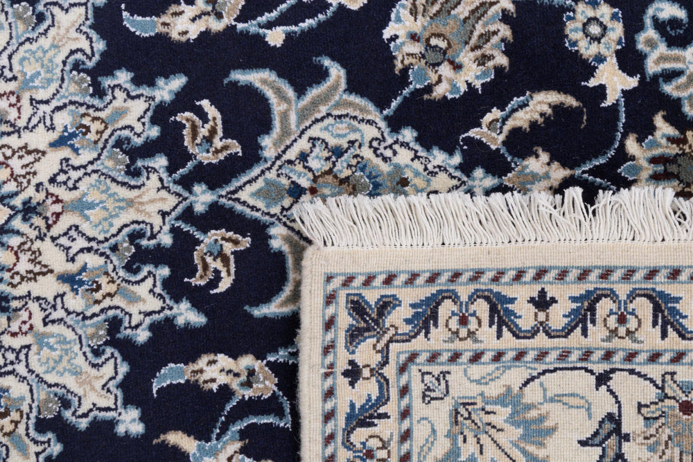 Perser Rug - Nain - 200 x 148 cm - dark blue