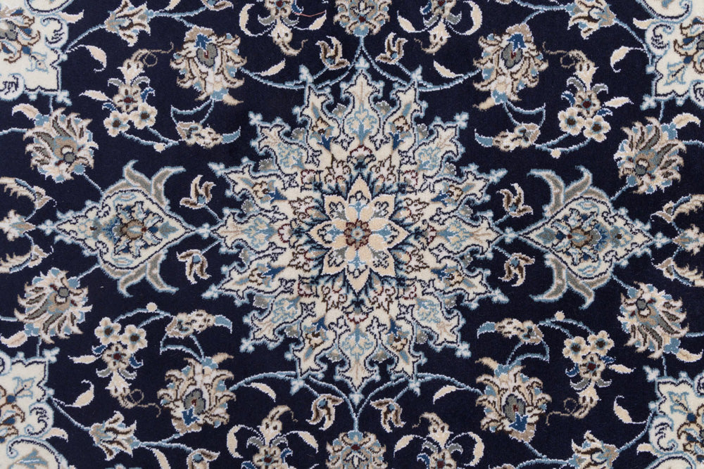 Perser Rug - Nain - 200 x 148 cm - dark blue