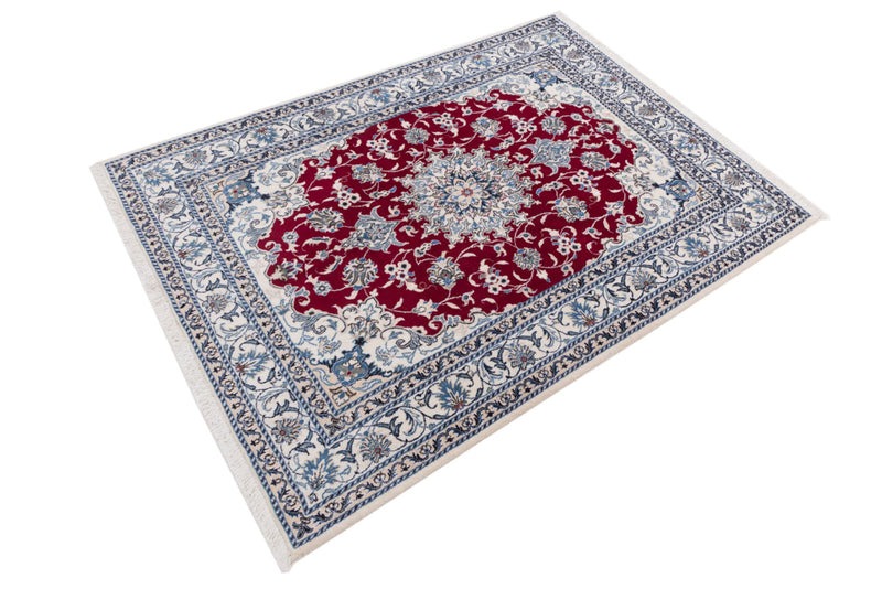 Perser Rug - Nain - 202 x 148 cm - red
