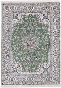 Perser Rug - Nain - 204 x 146 cm - green