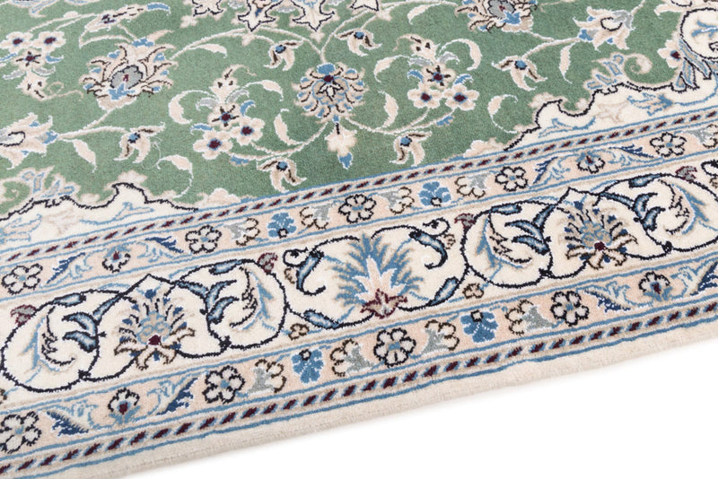 Perser Rug - Nain - 204 x 146 cm - green