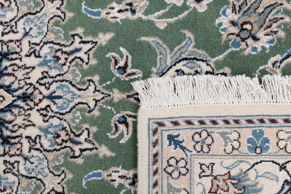 Perser Rug - Nain - 204 x 146 cm - green