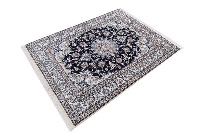 Perser Rug - Nain - 195 x 150 cm - dark blue