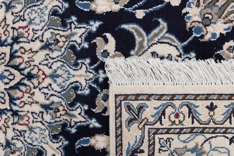 Perser Rug - Nain - 195 x 150 cm - dark blue
