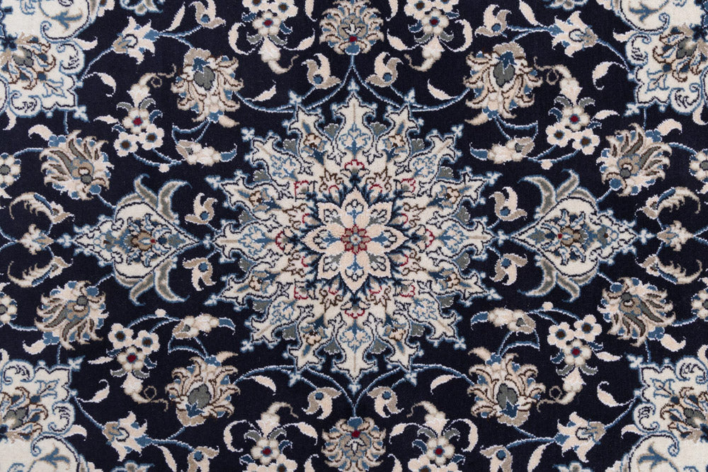 Perser Rug - Nain - 195 x 150 cm - dark blue