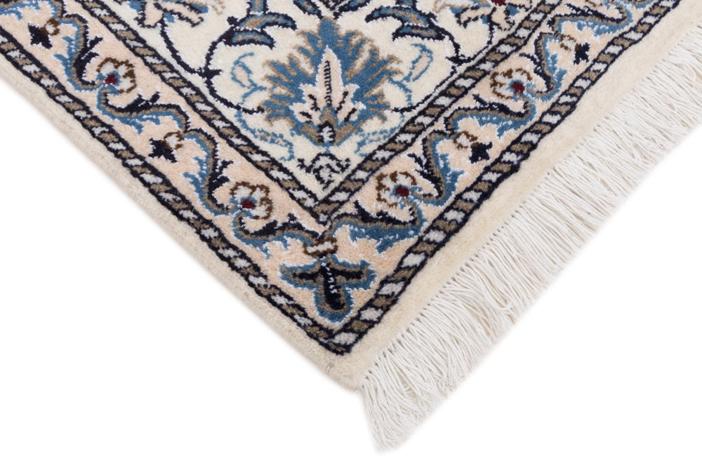 Perser Rug - Nain - 197 x 145 cm - dark blue