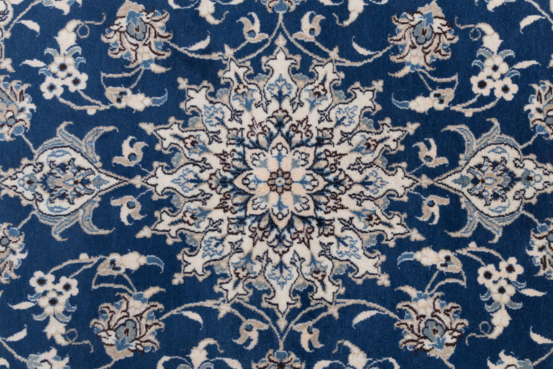 Perser Rug - Nain - 217 x 154 cm - dark blue