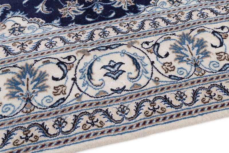 Perser Rug - Nain square  - 196 x 192 cm - dark blue