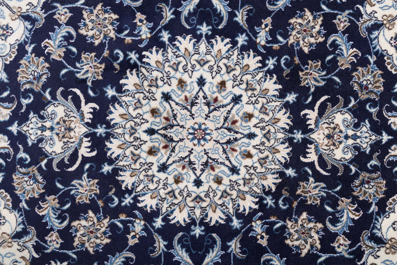 Perser Rug - Nain square  - 196 x 192 cm - dark blue