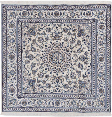 Perser Rug - Nain square  - 197 x 197 cm - cream