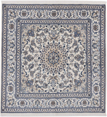 Perser Rug - Nain square  - 207 x 193 cm - cream