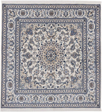 Perser Rug - Nain square  - 207 x 193 cm - cream