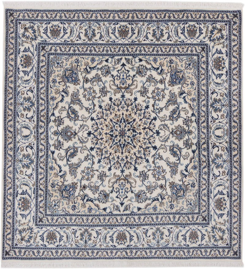 Perser Rug - Nain square  - 207 x 193 cm - cream