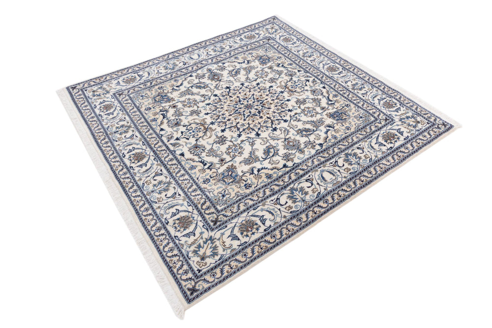Perser Rug - Nain square  - 207 x 193 cm - cream