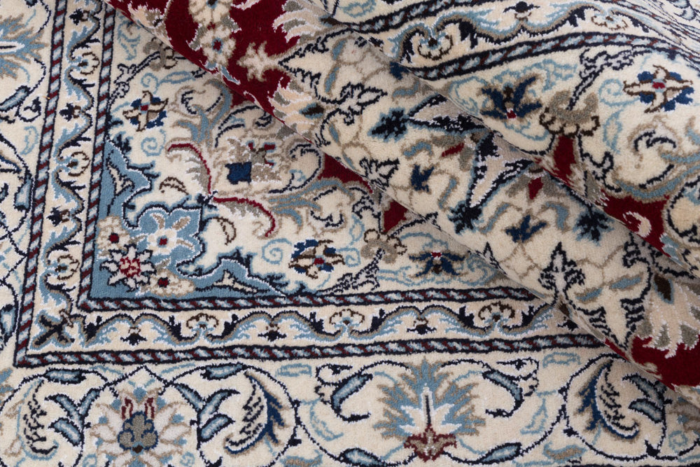 Perser Rug - Nain - 237 x 164 cm - red