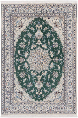 Perser Rug - Nain - 237 x 162 cm - green