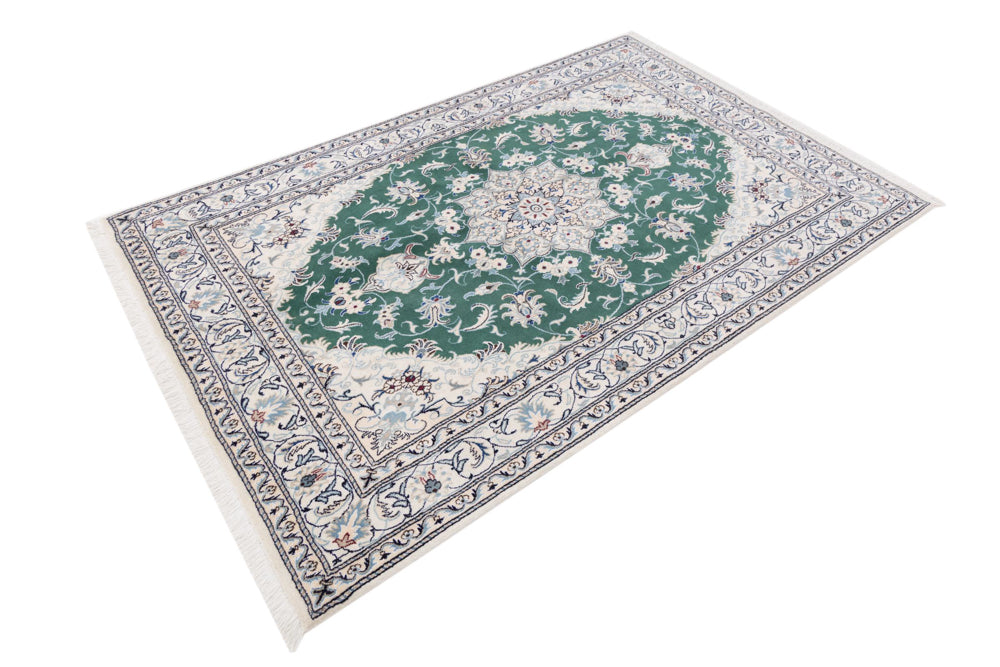 Perser Rug - Nain - 237 x 162 cm - green