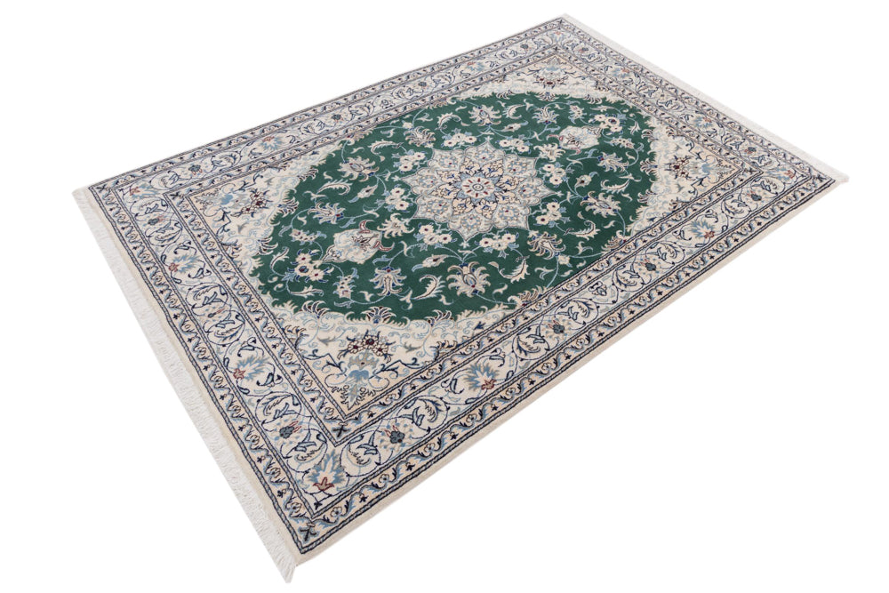 Perser Rug - Nain - 237 x 162 cm - green