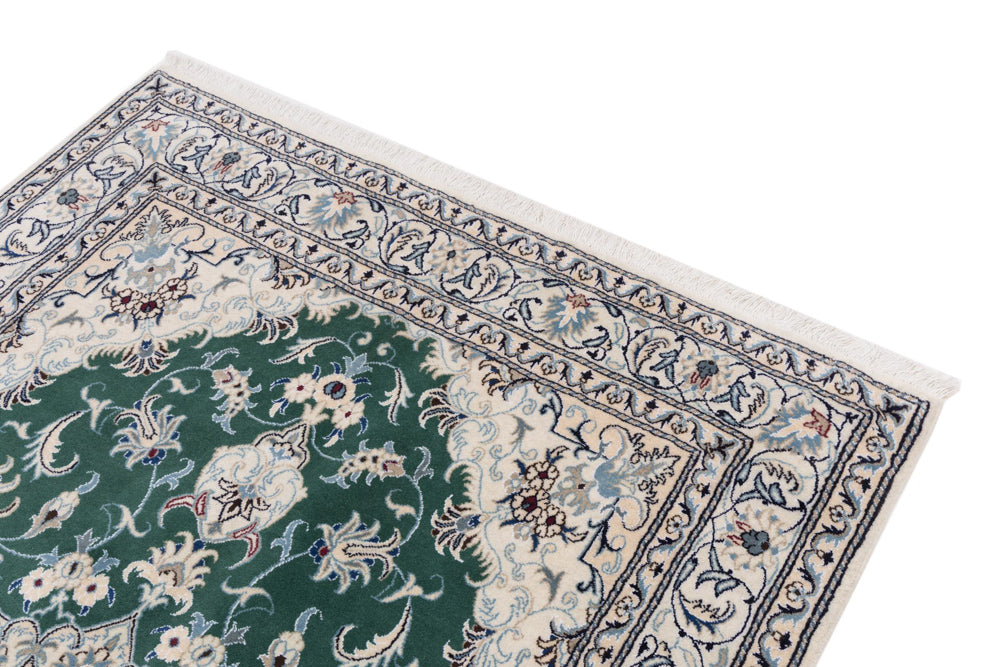 Perser Rug - Nain - 237 x 162 cm - green