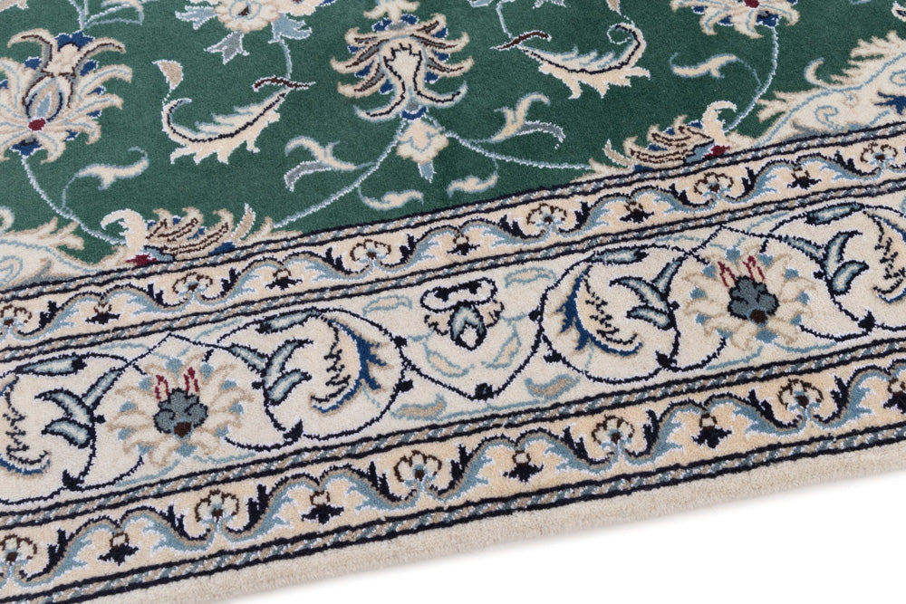 Perser Rug - Nain - 237 x 162 cm - green