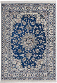 Perser Rug - Nain - 198 x 142 cm - blue