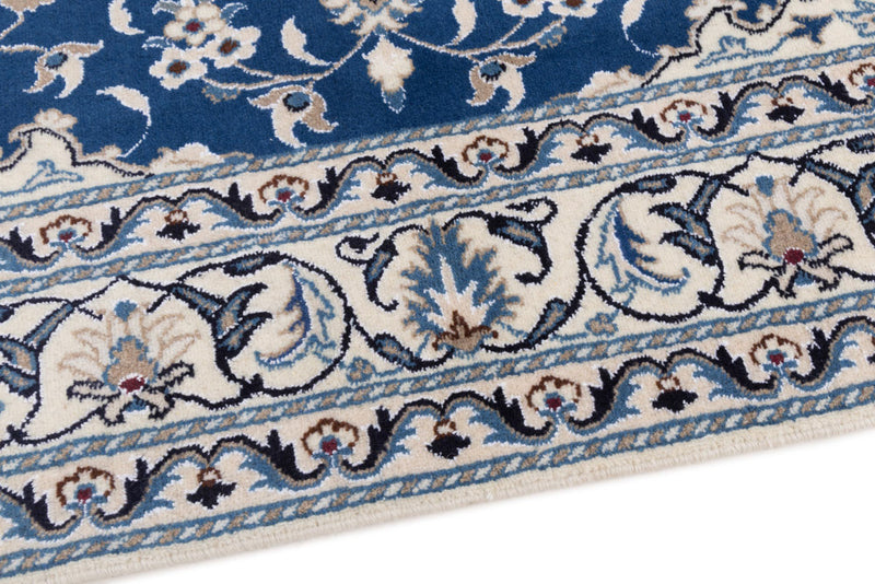 Perser Rug - Nain - 198 x 142 cm - blue