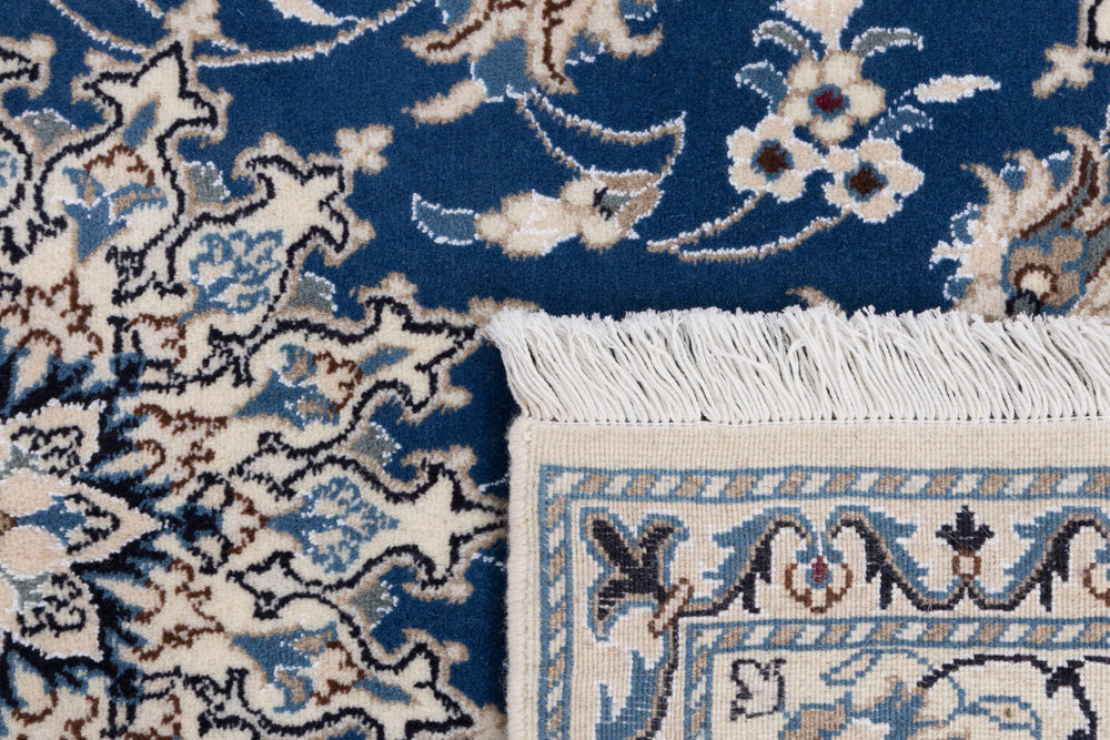 Perser Rug - Nain - 198 x 142 cm - blue