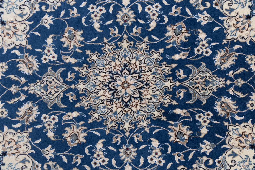 Perser Rug - Nain - 198 x 142 cm - blue