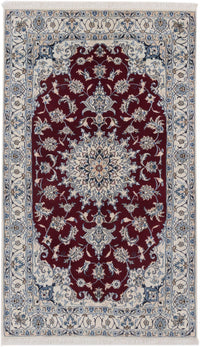 Perser Rug - Nain - 202 x 120 cm - red