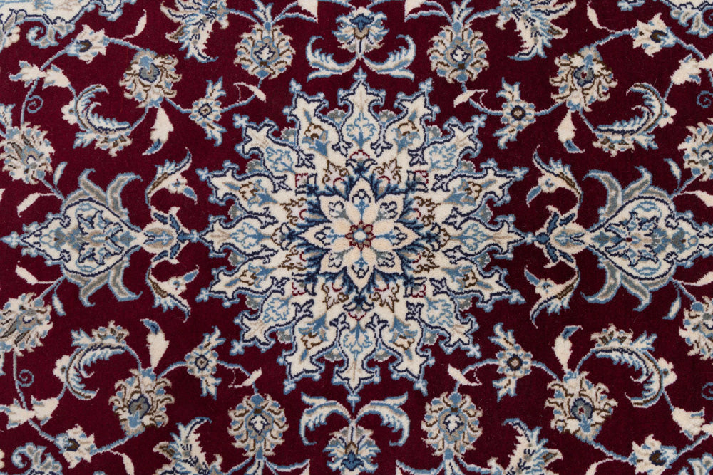 Perser Rug - Nain - 202 x 120 cm - red