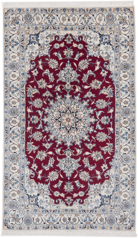 Perser Rug - Nain - 200 x 120 cm - red