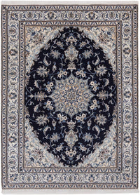 Perser Rug - Nain - 228 x 170 cm - dark blue