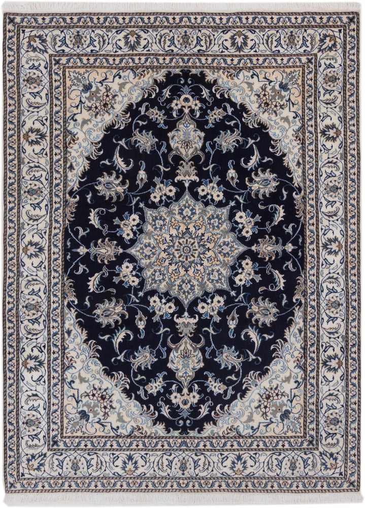 Perser Rug - Nain - 228 x 170 cm - dark blue