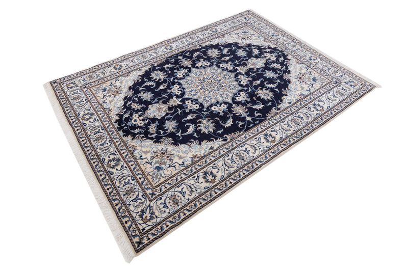 Perser Rug - Nain - 228 x 170 cm - dark blue