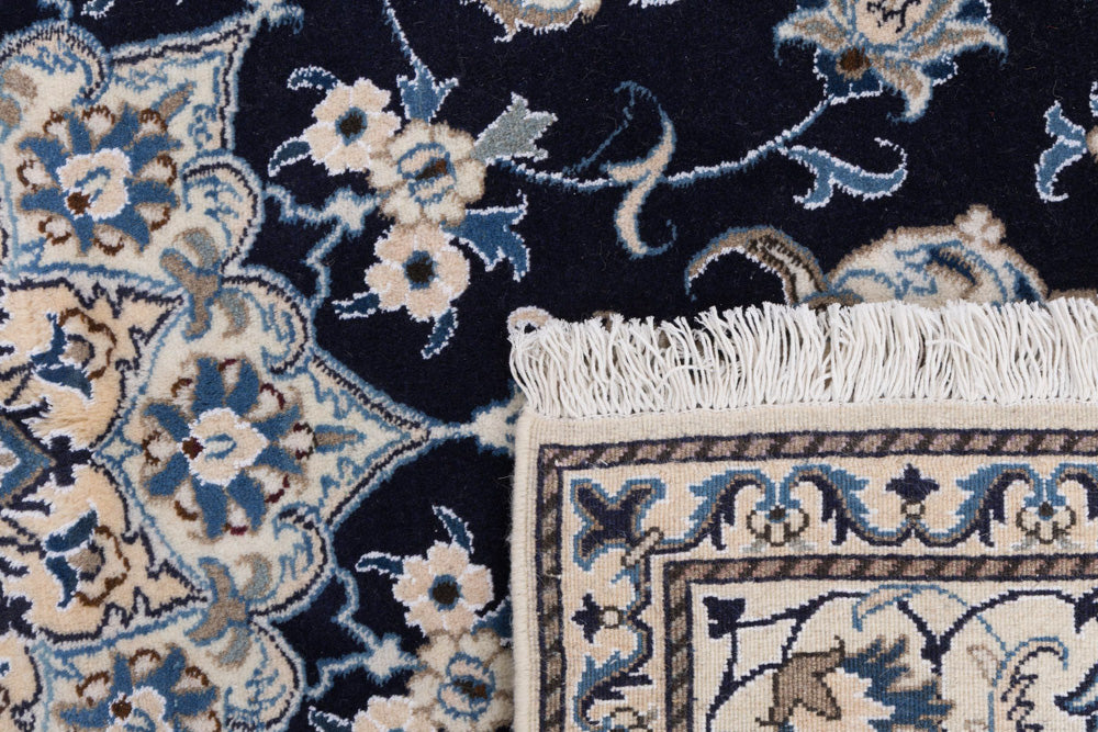 Perser Rug - Nain - 228 x 170 cm - dark blue