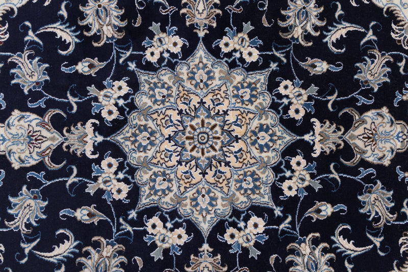 Perser Rug - Nain - 228 x 170 cm - dark blue