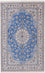 Perser Rug - Nain - 249 x 157 cm - light blue