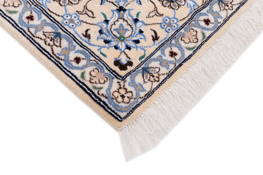 Perser Rug - Nain - 249 x 157 cm - light blue