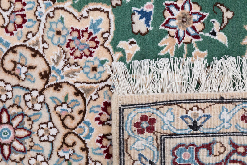 Perser Rug - Nain - 133 x 88 cm - green