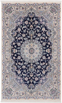 Perser Rug - Nain - 254 x 154 cm - dark blue
